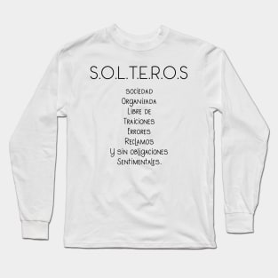 Camiseta Graciosa Para Latinos Hispanos Long Sleeve T-Shirt